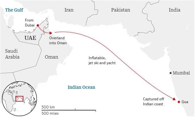 迪拜公主再出逃：策划7年骗过身边警卫，离成功只差30英里