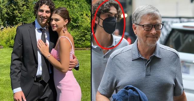 比尔盖茨小女儿和男友：一个白到发光一个黑得发亮，恩爱密不可分