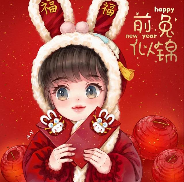 大大的眼睛，可爱又无辜的表情，简直可爱到爆（Q版插画）