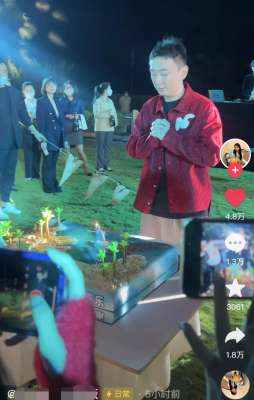 王思聪多大了(王思聪在海南庆35岁放烟花笑开怀，20岁女友示爱称他是可爱宝宝)