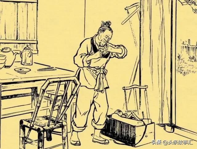 民间故事：木匠夜归，见貌美师娘贪淫他假意迎合，悄悄布下机关