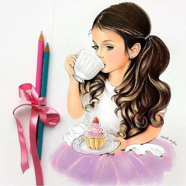 俄罗斯最炽手可热的小童模“米兰”长大了,唯美的洛丽塔就是她本人啦!