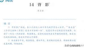 八年级上册语文电子书(人教版语文八年级上册《背影》电子课本)