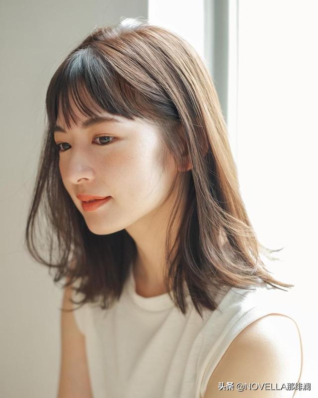 日本OL流行的5种中长发