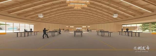 衢州市体育中心“三馆”长什么样？看，效果图来了！