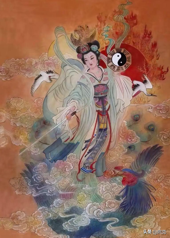 女娲，古代神话中的创世女神，为何在道教被尊称为“九天玄女”？