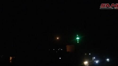 一枚导弹在以色列核设施附近爆炸……