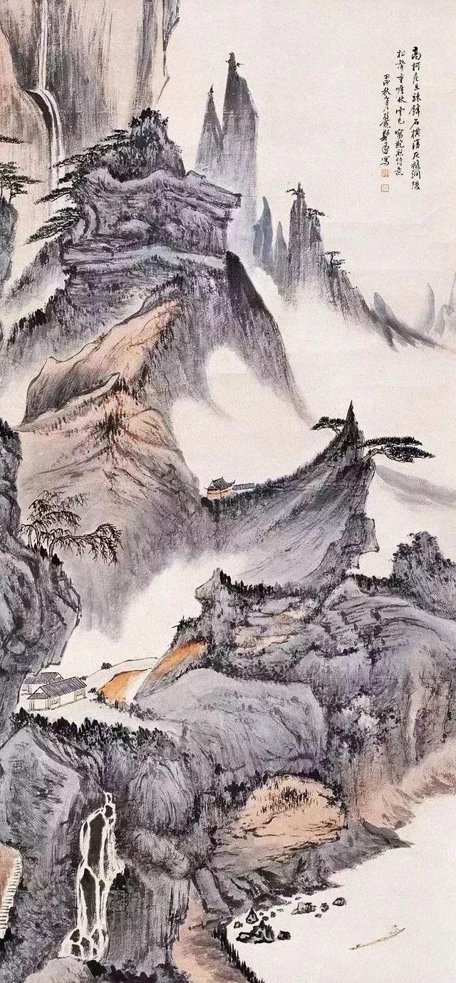 都说画树难画柳，他画的柳却是一大特色——