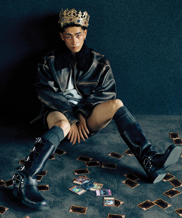 日本男模冈崎圭吾晋升奶爸，居然是直男！