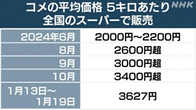 大米价格平均上涨80%,日本政府终于绷不住了