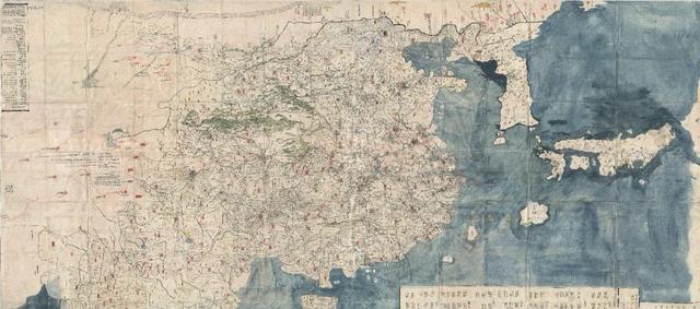 大明一统二京十三省图