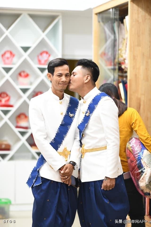 坚持真爱！柬埔寨一对男同性恋结婚成为“夫妻”