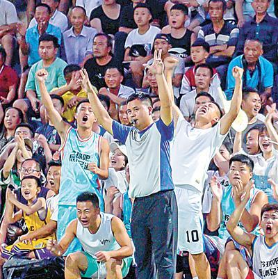 一个村办篮球赛为何人人爱