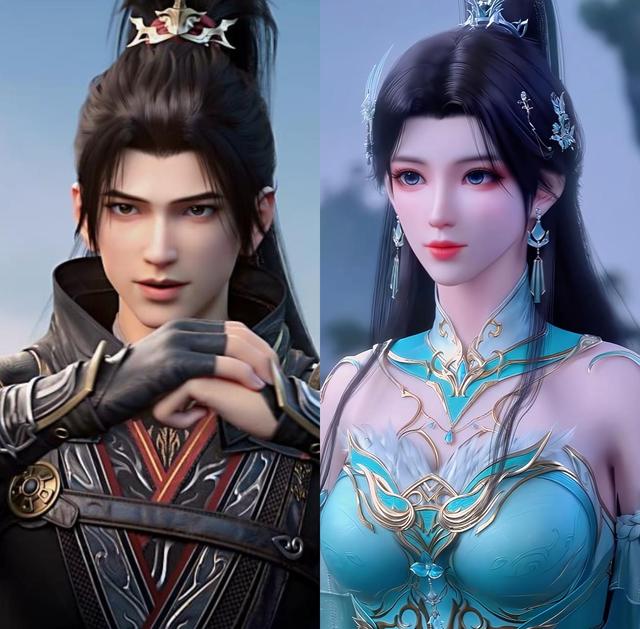 萧炎新模高马尾不是败笔?和萧薰儿是情侣款,美杜莎女王彻底输了