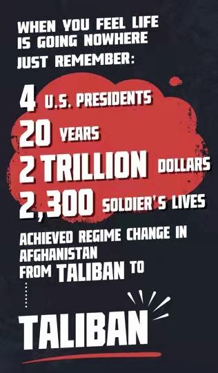 国社小姐姐英语高能DISS美军混乱撤离阿富汗