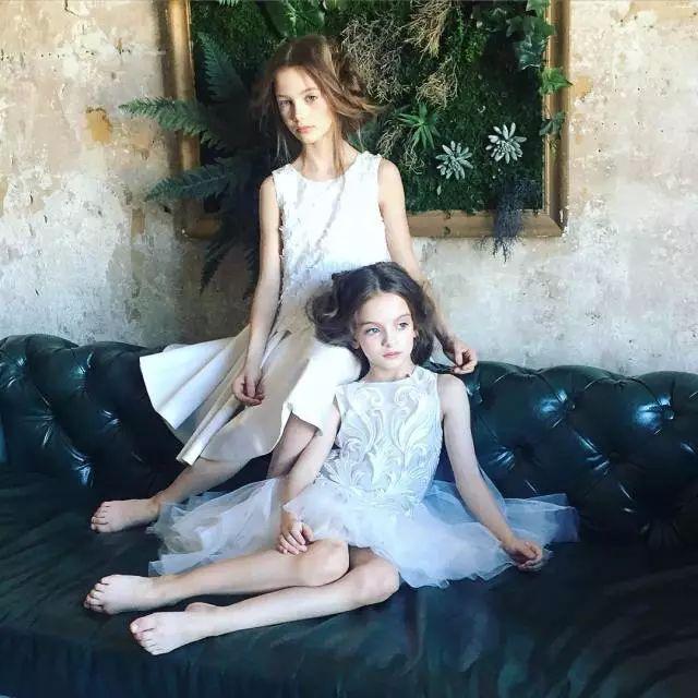 俄罗斯最炽手可热的小童模“米兰”长大了,唯美的洛丽塔就是她本人啦!