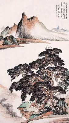 丹林(都说画树难画柳，他画的柳却是一大特色——)