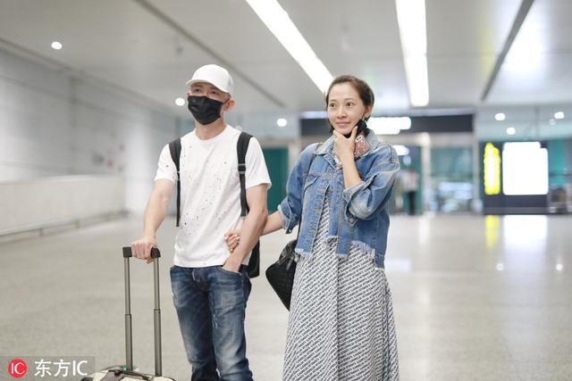 聂远与娇妻秦子越十指相扣现身,“大猪蹄子”现实中简直超宠妻