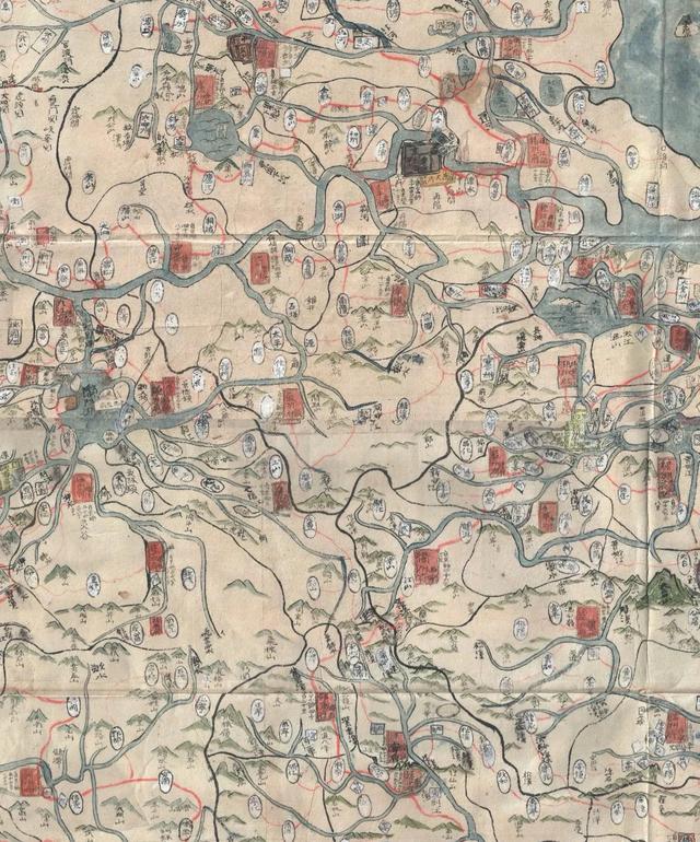 大明一统二京十三省图