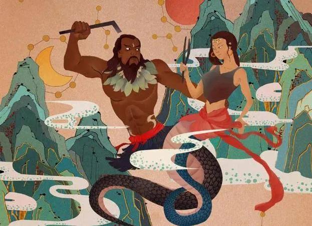 中国神话故事(一):天地如何而来,有三种传说,盘古 老君 伏羲