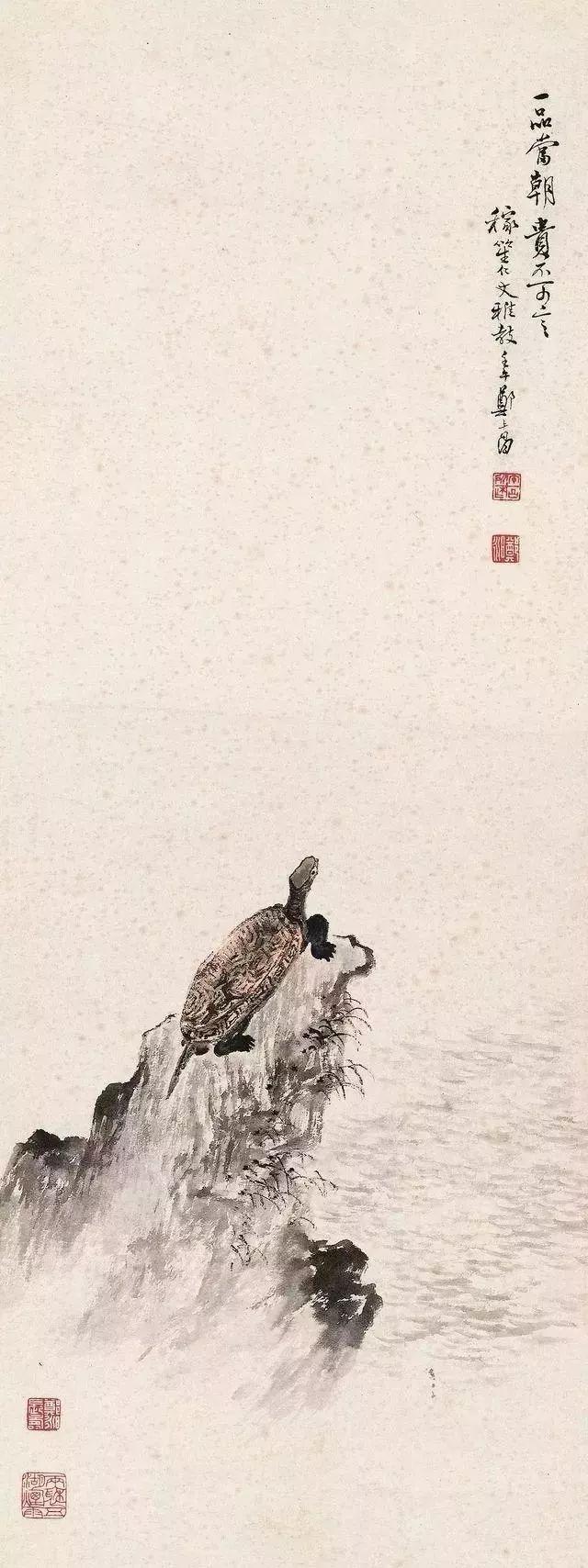 都说画树难画柳，他画的柳却是一大特色——