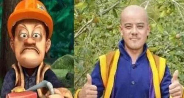 《光头强》变成真人后是什么样的？赵琳毁了，看到这位女主恋爱了