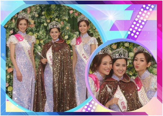 香港小姐出炉，冠军谢嘉怡被赞是近年“最靓混血儿佳丽”