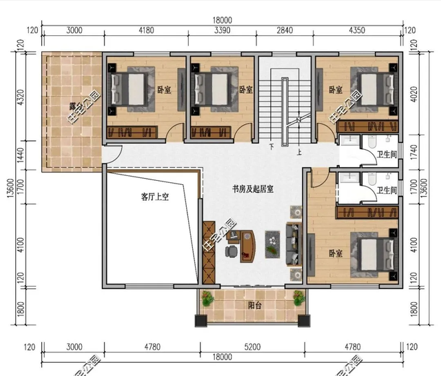 推荐5套带堂屋的农村别墅，农村建房，没有堂屋可不行！