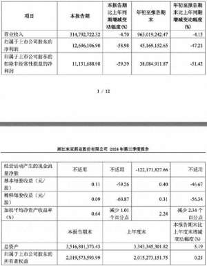 池骋(财报透视｜东亚药业三季度净利下滑近六成 现金流压力显著 董事长“父子交棒”)