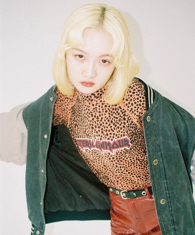 黄色短发，潮啊