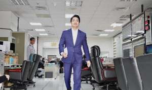 蒋万安(中国台湾省蒋经国的孙儿蒋万安，大年初六向所有群众贺岁拜年)