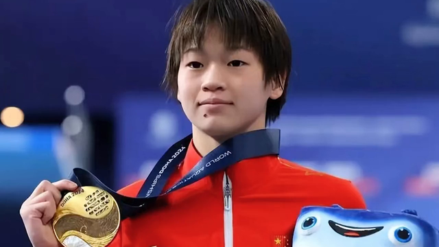 全红婵水花消失术,惊人一跳,直接让老外惊掉下巴#全红婵