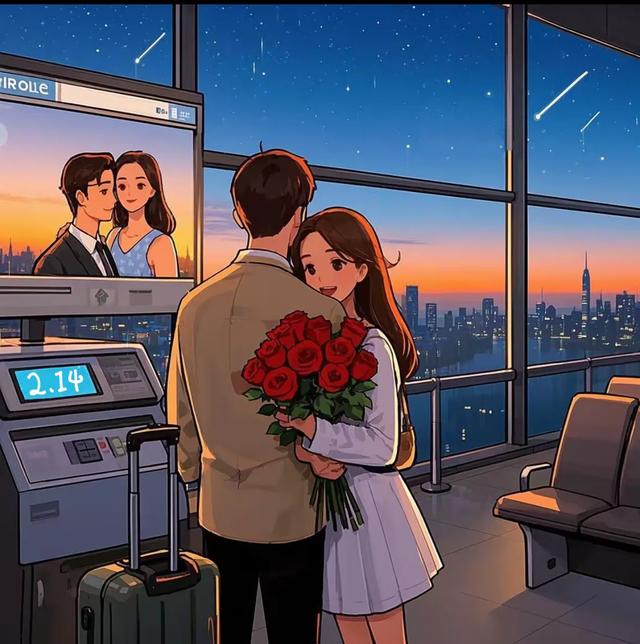 异地恋的情人节：距离挡不住的爱