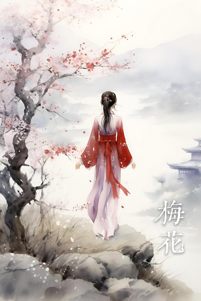 华夏花神·梅花｜红花盛放迎春意，清雅寒香踏雪来