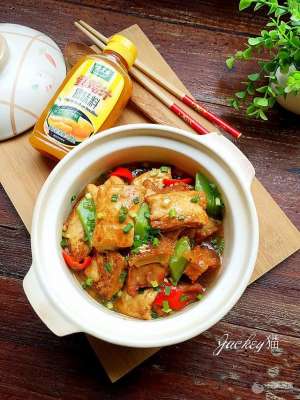 火腩(火腩豆腐煲#太太乐鲜鸡汁中式#)