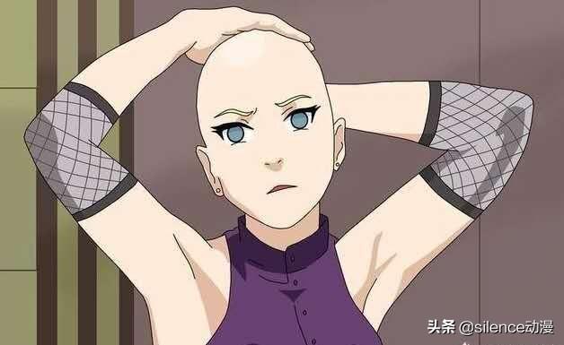 火影忍者光头秀：纲手和雏田果然不靠头发吃饭，佐助光头成路人？