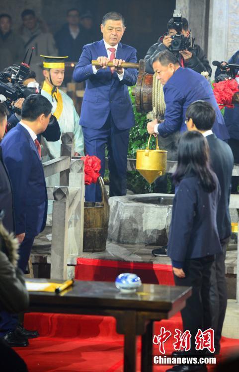 三千年“非遗”古阿井冬至解封取水