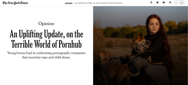 全球最大色情网站要凉了?