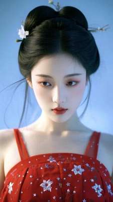 肌肤胜雪(肌肤胜雪，宛若画中人)