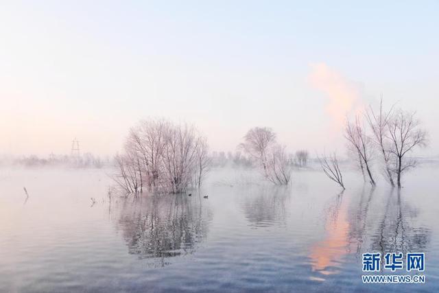 雁门关外，冬日泉水叮咚