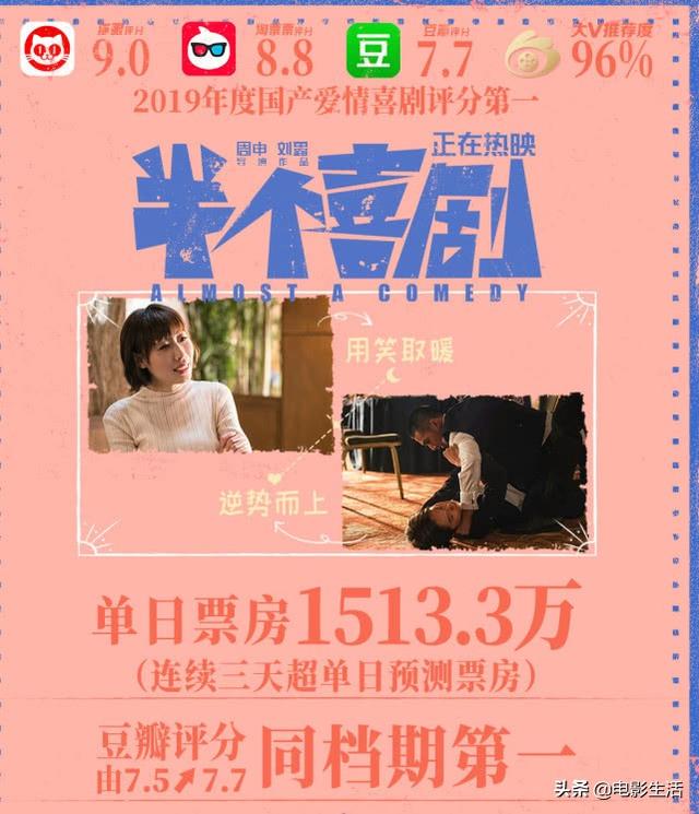 《半个喜剧》口碑炸了！笑点痛点齐飞，堪称国产喜剧的“清流”