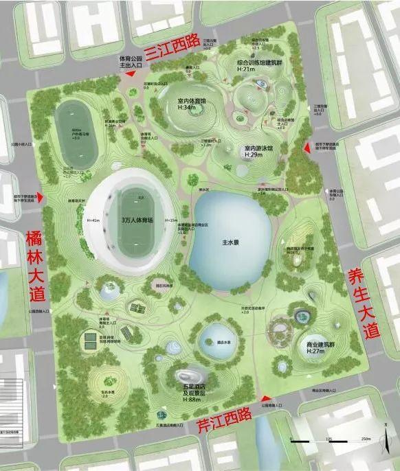 衢州市体育中心“三馆”长什么样？看，效果图来了！