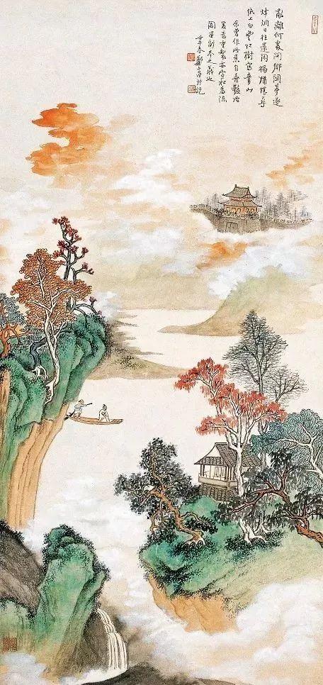 都说画树难画柳，他画的柳却是一大特色——