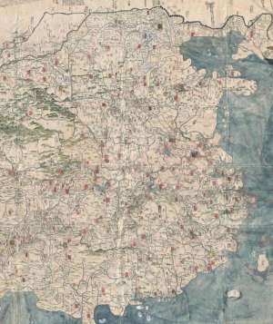 二京(大明一统二京十三省图)