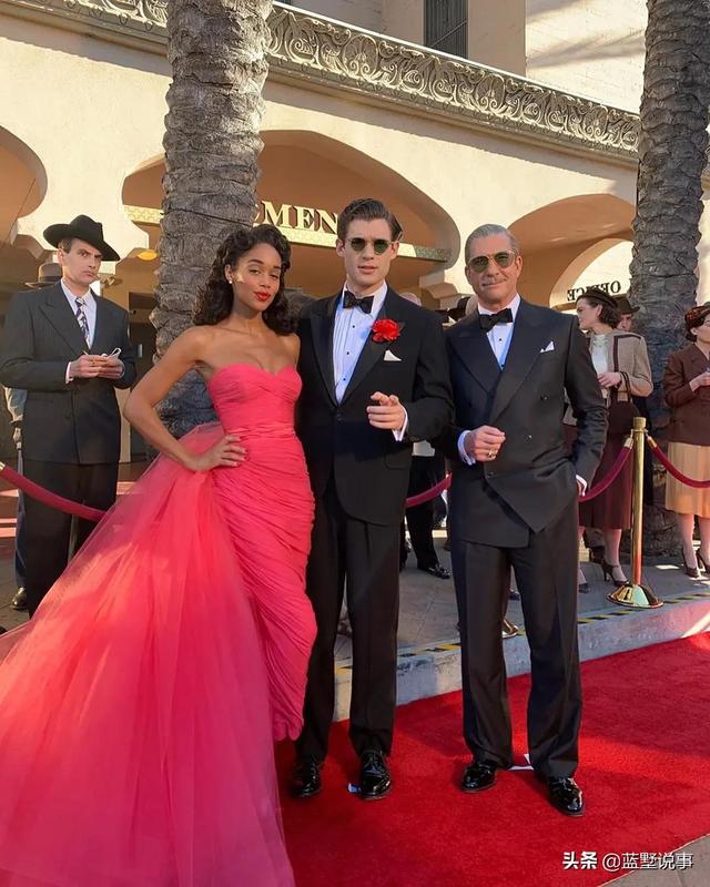 美国黑人女明星劳拉·海瑞尔,曾与NBA球星汤神汤普森牵过手