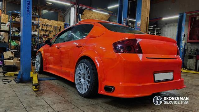 标致407改“马赛出租车”,还原评分最差的《的士速递》主角车