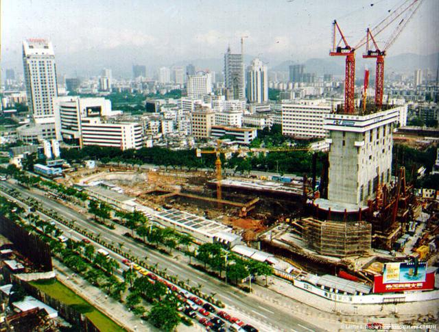 1990年代中国建成摩天楼的城市——仅港深穗高沪五城，珠海最遗憾