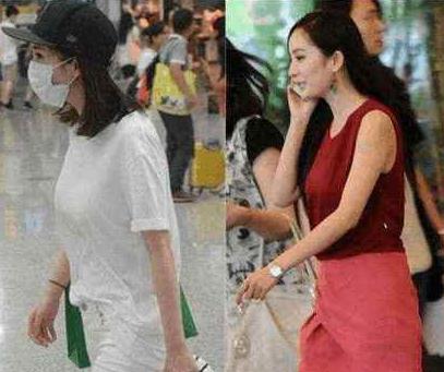 杨幂侧面照曝光,凹凸有致大秀事业线,驼背改善,女神气质猛增