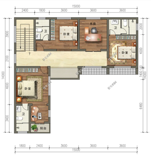 推荐5套带堂屋的农村别墅，农村建房，没有堂屋可不行！