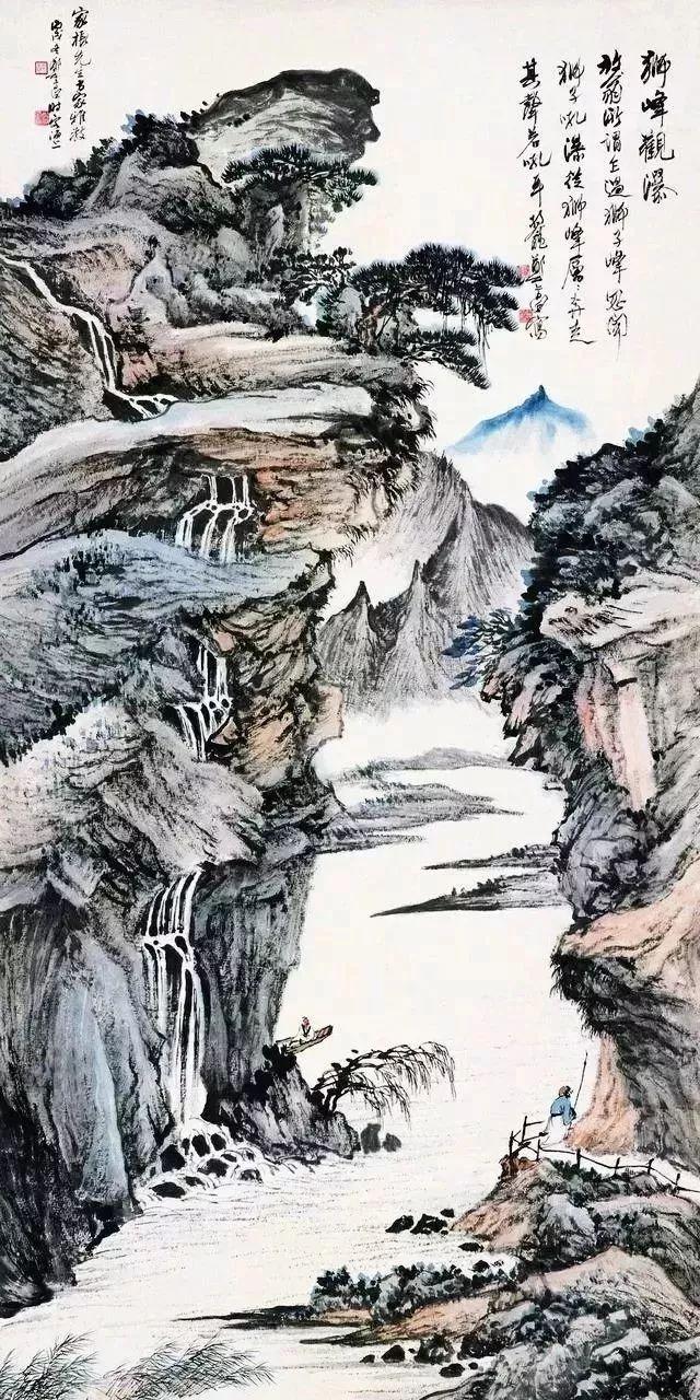 都说画树难画柳，他画的柳却是一大特色——